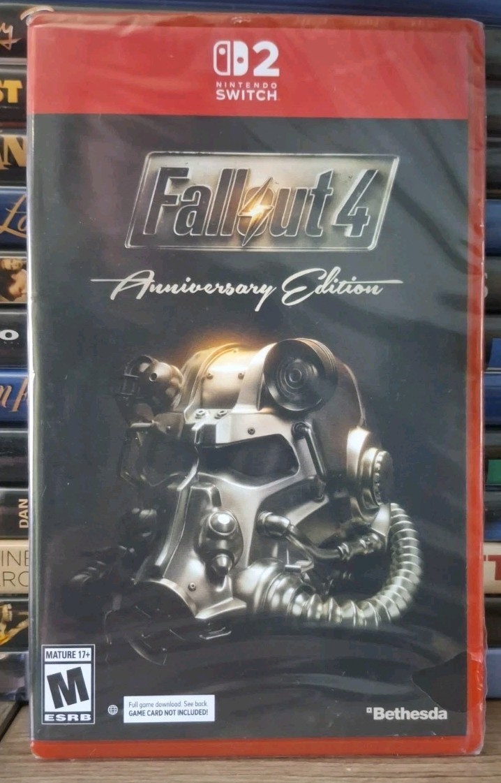 Fallout 4 Anniversary for Nintendo Switch 2 Factory Sealed w 