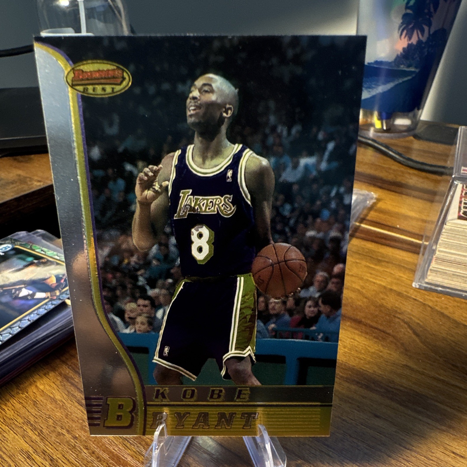 Bowman 1996-97 Bowman's Best Rookies Rookie Insert Kobe Bryant Lakers #R23 Bowman 1996-97 Bowman's Best Rookies Rookie Insert Kobe Bryant Lakers #R23