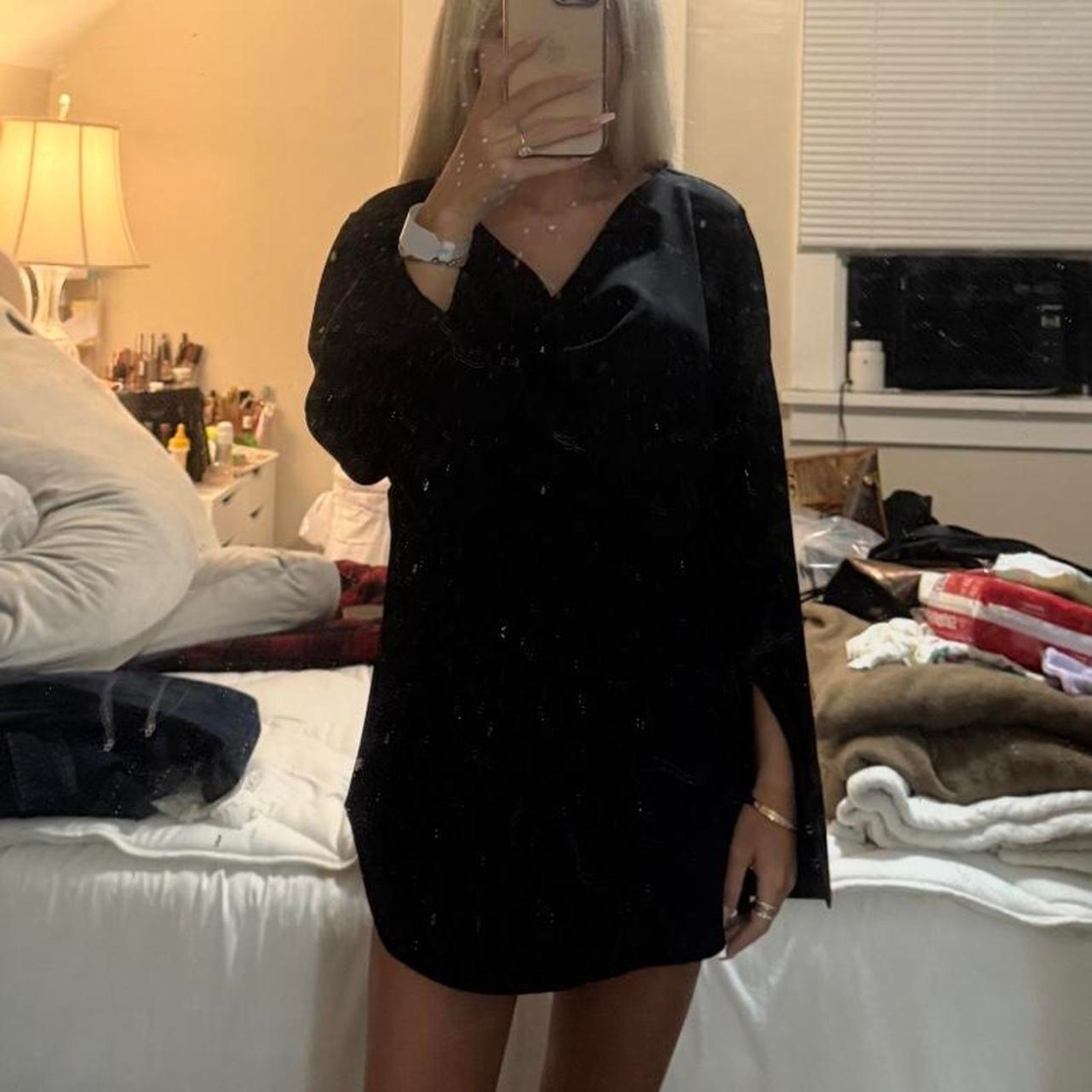 Bcbg cowl neck long sleeve