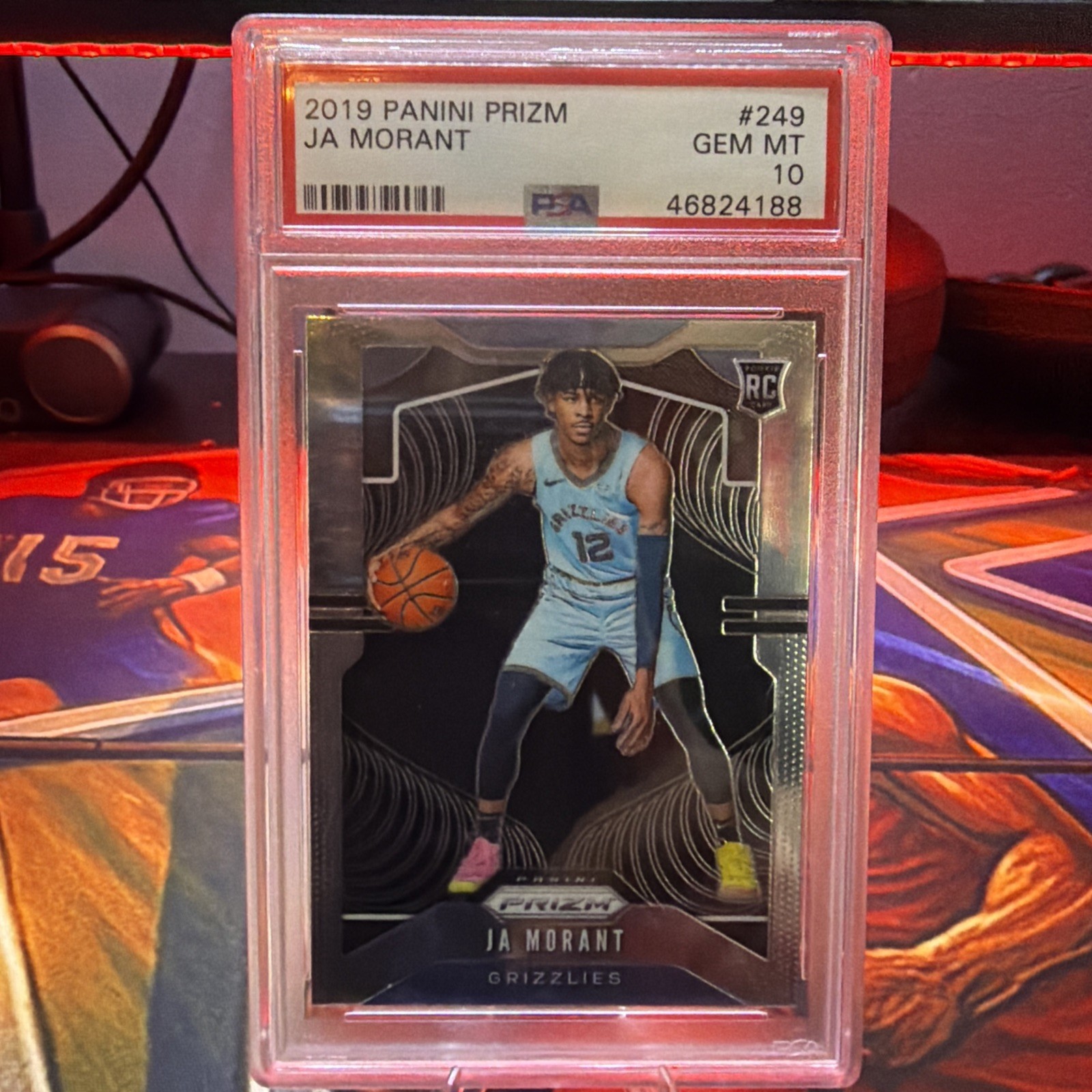 2019-20 Panini Prizm - Rookie Ja Morant #249 Dribbling (RC) 2019-20 Panini Prizm - Rookie Ja Morant #249 Dribbling (RC)