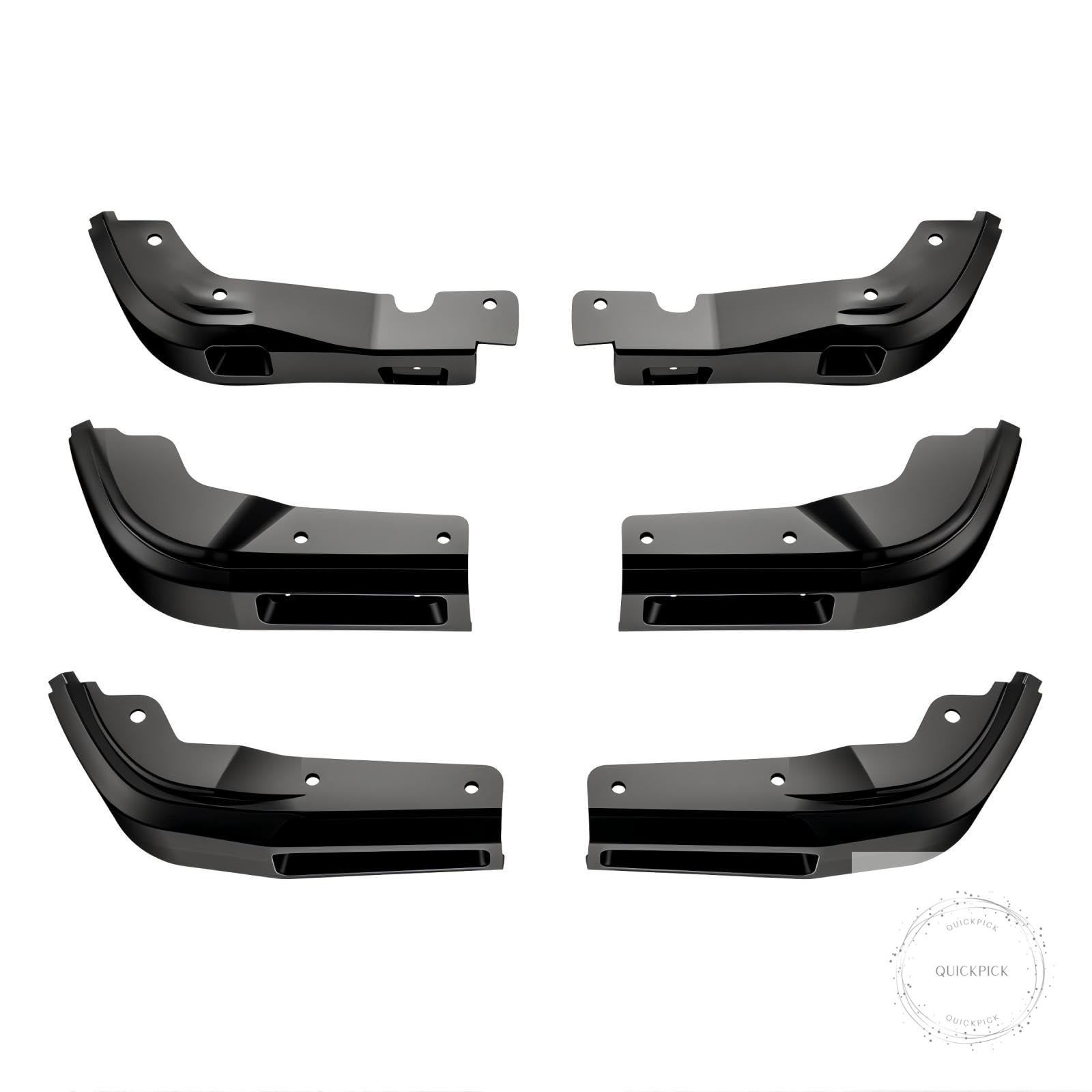 Mud Flap Delete Compatible with 2025 2024 2023 2022 2021 2020 2019 GMC Sierra
