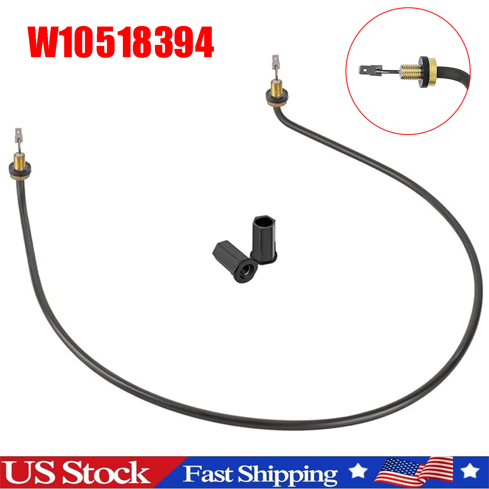 For Whirlpool Sears Dishwasher Heating Element AP5690151 PS8260087 W10518394