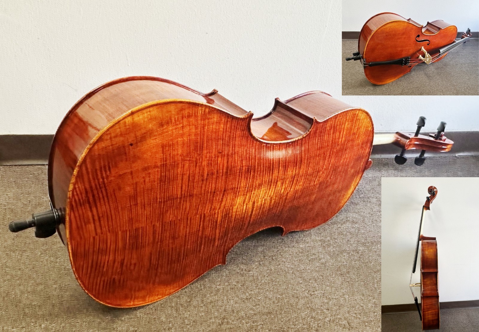 Professional  Level 4/4 Cello W/ Larsen A & D, Spirocore  G.C  / 