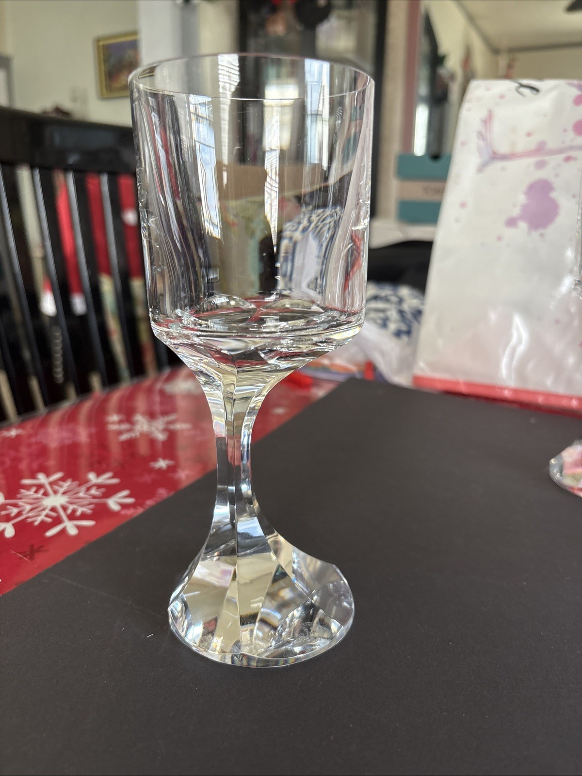 Vintage Baccarat Crystal Narcisse Red Wine Glasses