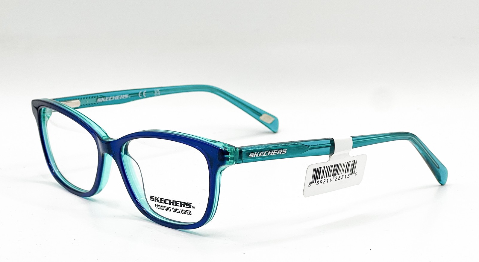 NEW SKECHERS SE1660 090 BLUE AUTHENTIC EYEGLASSES W CASE 49-14