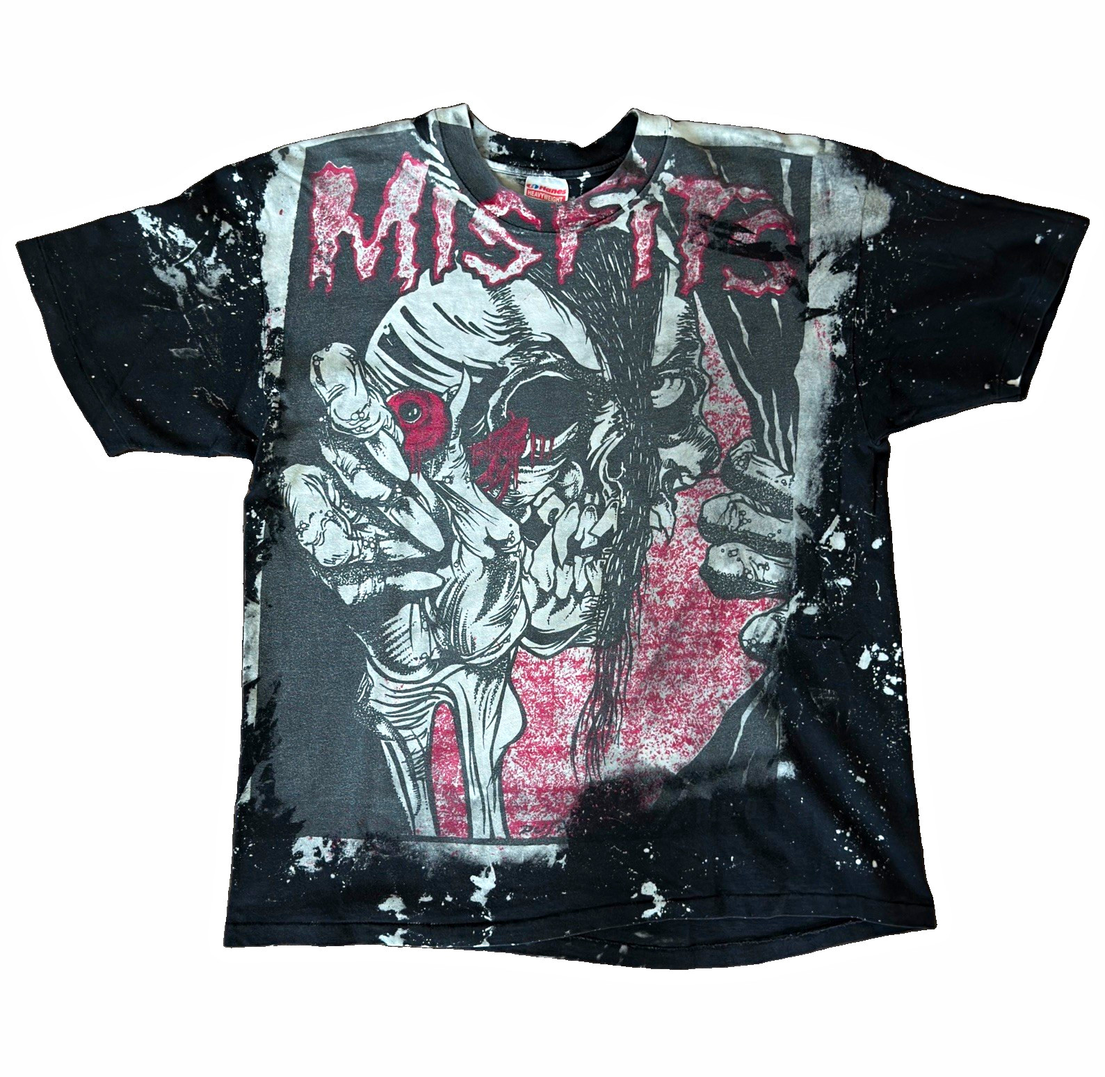 Hanes Heavyweight Mosquitohead Pushead Misfits Vintage TShirt XL Hanes Heavyweight Mosquitohead Pushead Misfits Vintage TShirt XL