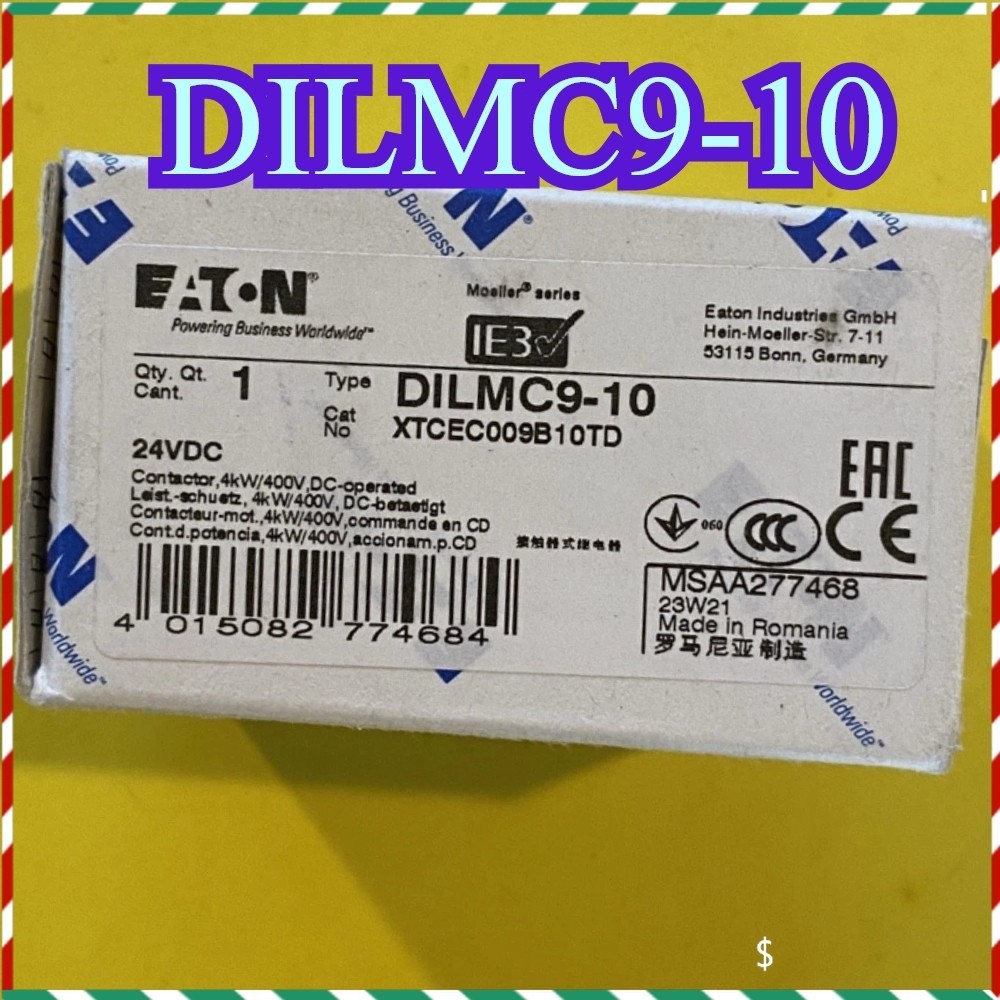 1PCS NEW brand new DILMC9-10 contactor spot stock DILMC9-10 ## *cm