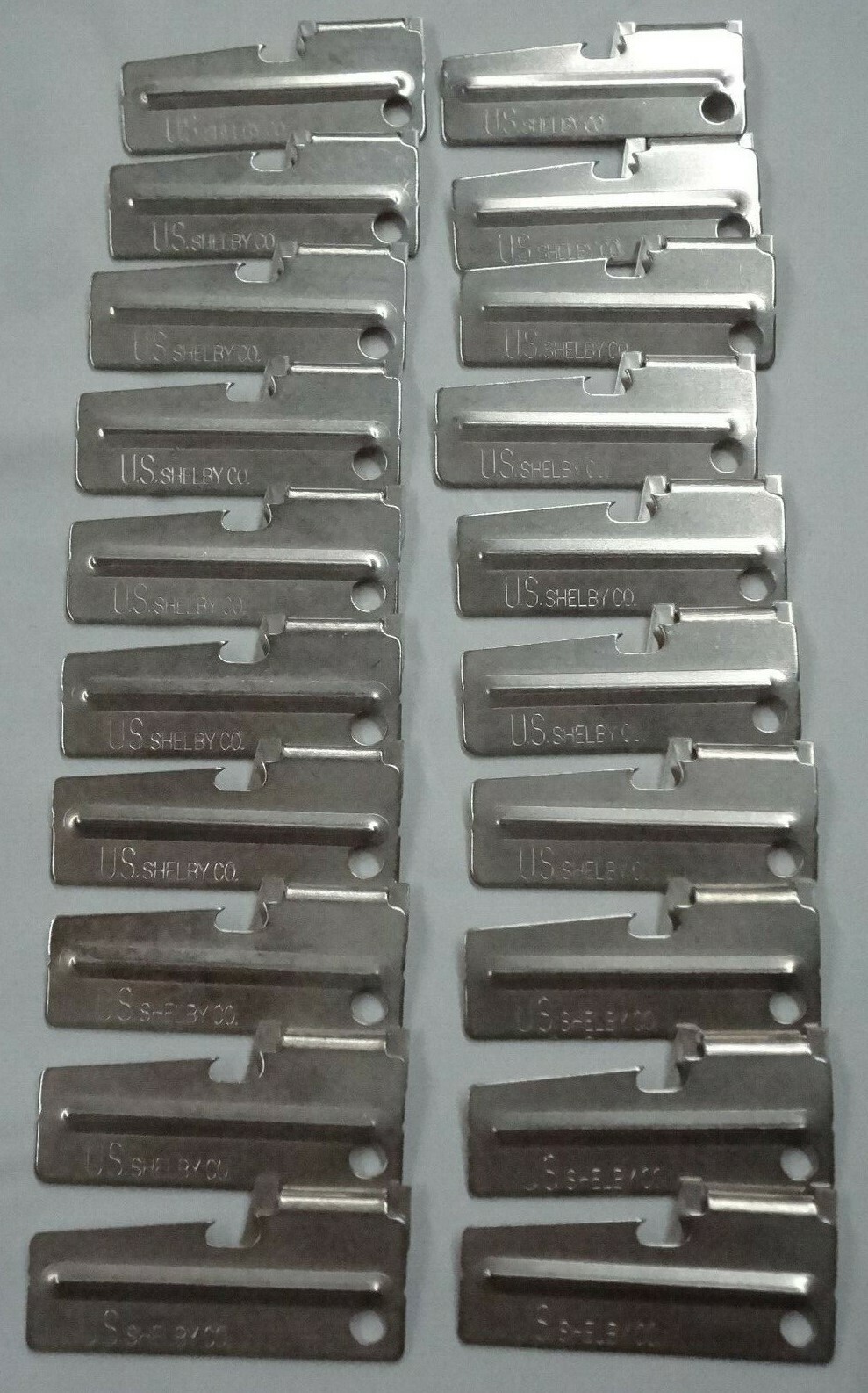 20pc Original Military Army Issue P-38 Survival Kit P38 Can Opener US Shelby NEW 20pc Original Military Army Issue P-38 Survival Kit P38 Can Opener US Shelby NEW