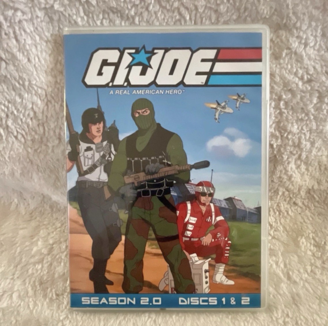 Vintage G.I. Joe DVD Cartoon American Hero 2 Disks Action Figure Movie 1986 RARE Vintage G.I. Joe DVD Cartoon American Hero 2 Disks Action Figure Movie 1986 RARE