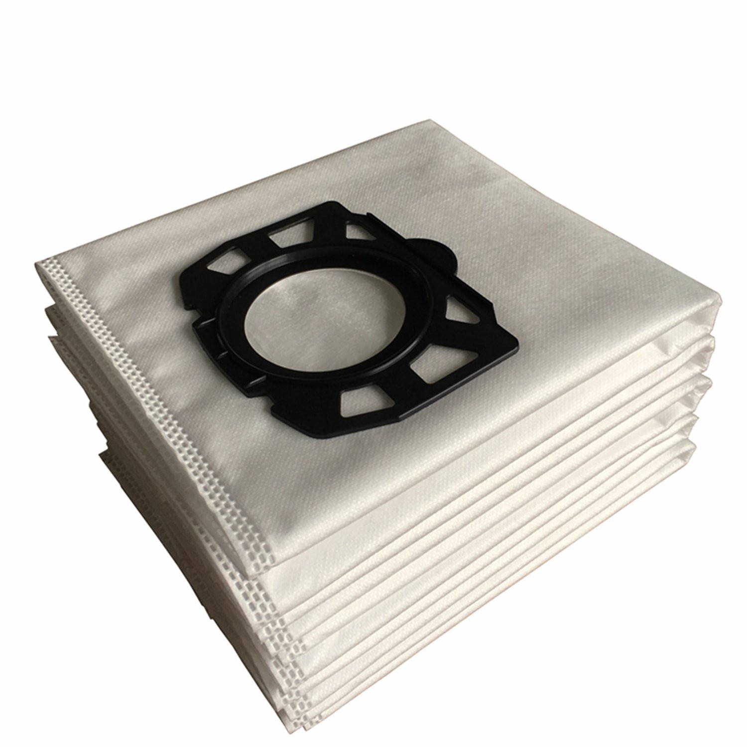CF 10Pack Replacement Fleece Filter Bags Compatible With Karcher WD4 WD5 WD5/...