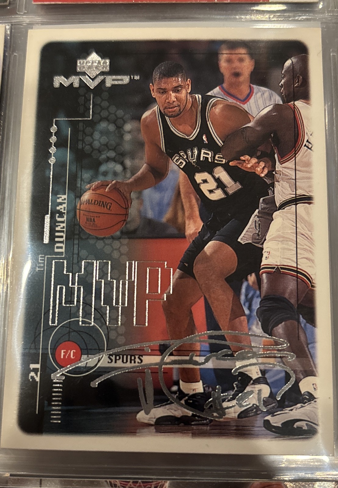 1999-00 Upper Deck MVP - Tim Duncan #143 Gold Script 1999-00 Upper Deck MVP - Tim Duncan #143 Gold Script