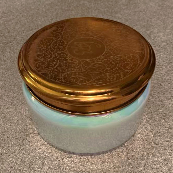 Anthropologie candle jar 5-wicks, 130 oz, rare discontinued style