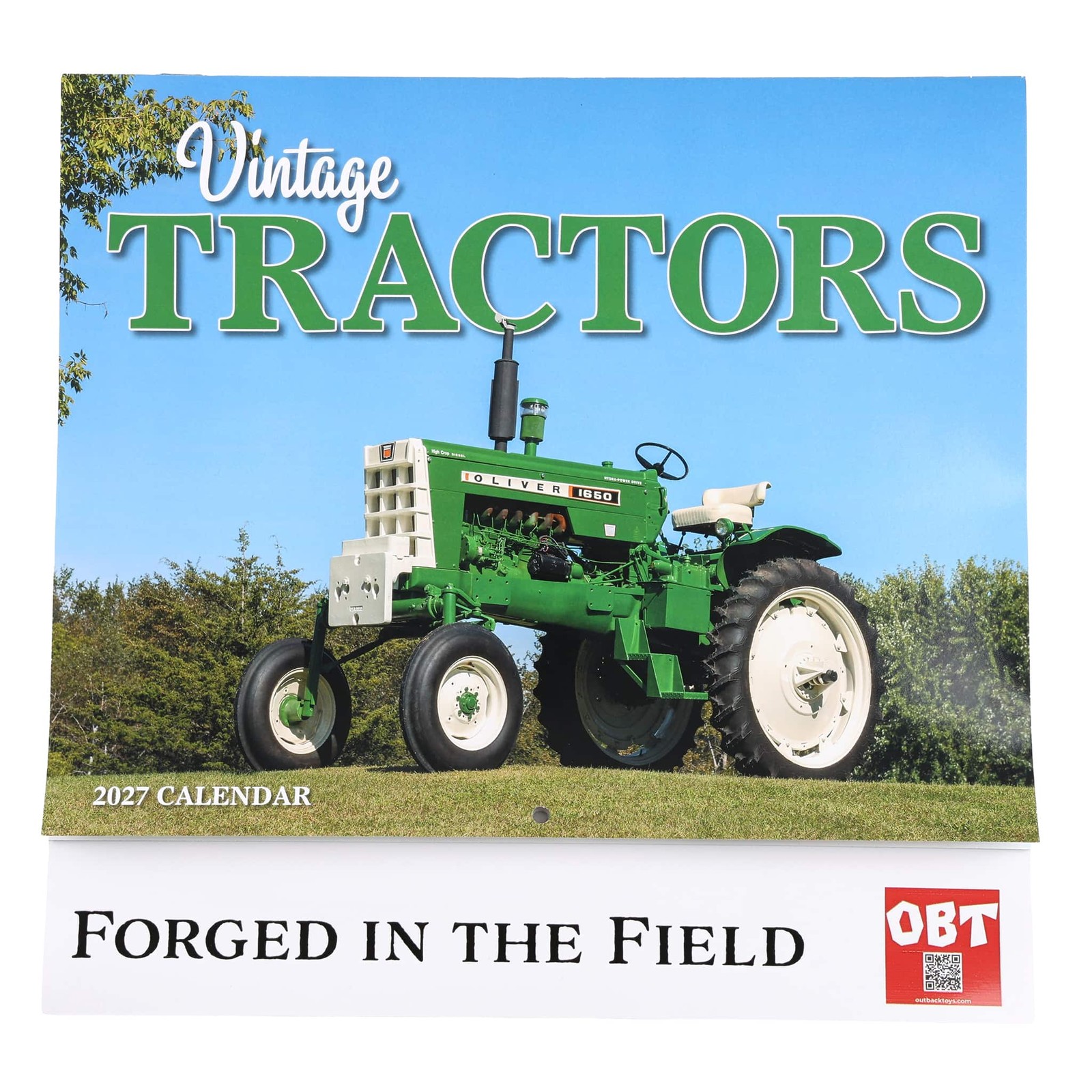 Legendary Vintage Tractors 2027 13-Month Full-Size Wall Calendar, LC-871