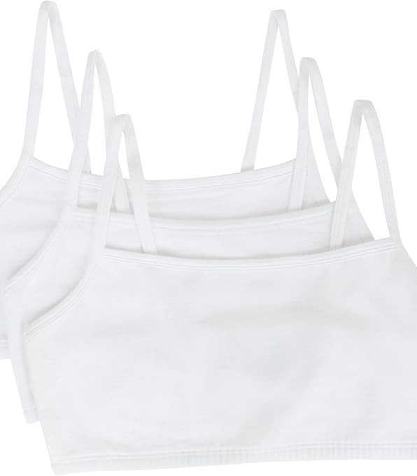 Fruit of the Loom Women\'s Spaghetti Strap Cotton Sports Bra, 3-Pack, Style-9036 Fruit of the Loom Women\'s Spaghetti Strap Cotton Sports Bra, 3-Pack, Style-9036