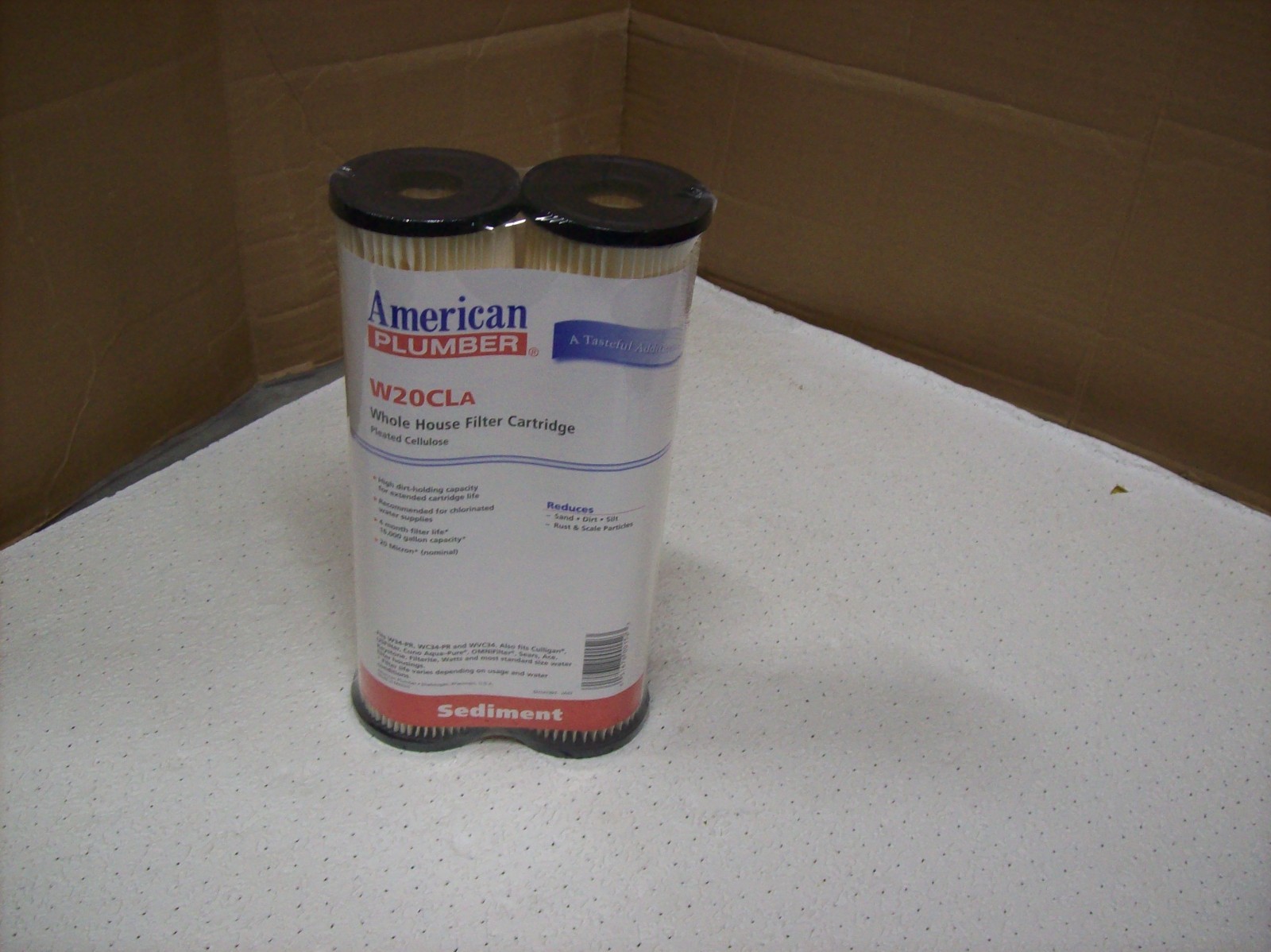 American Plumber Genuine Pentair Water Filter W20CLA