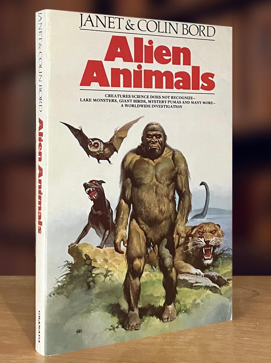 Alien Animals by Janet Bord & Colin Bord, Signed (1985 PB); New Condition