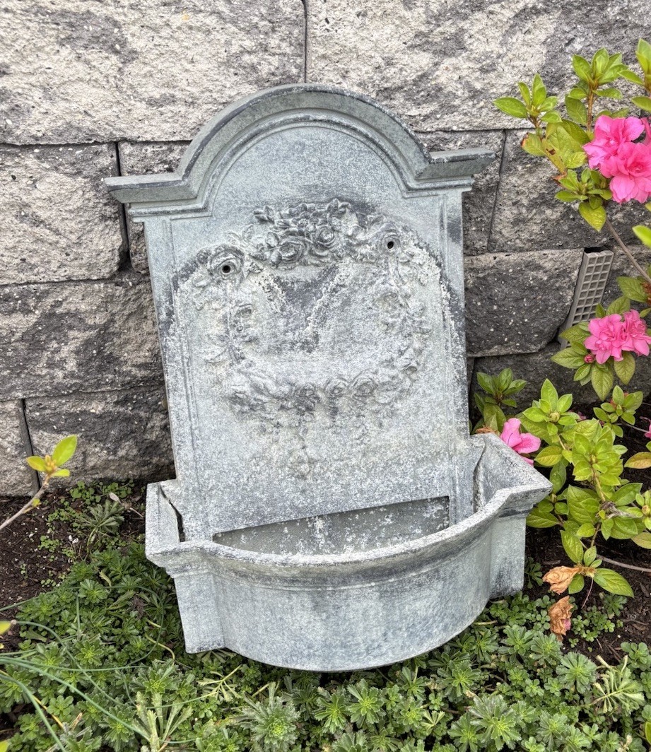 Vintage 1997 Virginia Metalcrafters Fountain Cast Metal *UNTESTED with PUMP READ Vintage 1997 Virginia Metalcrafters Fountain Cast Metal *UNTESTED with PUMP READ
