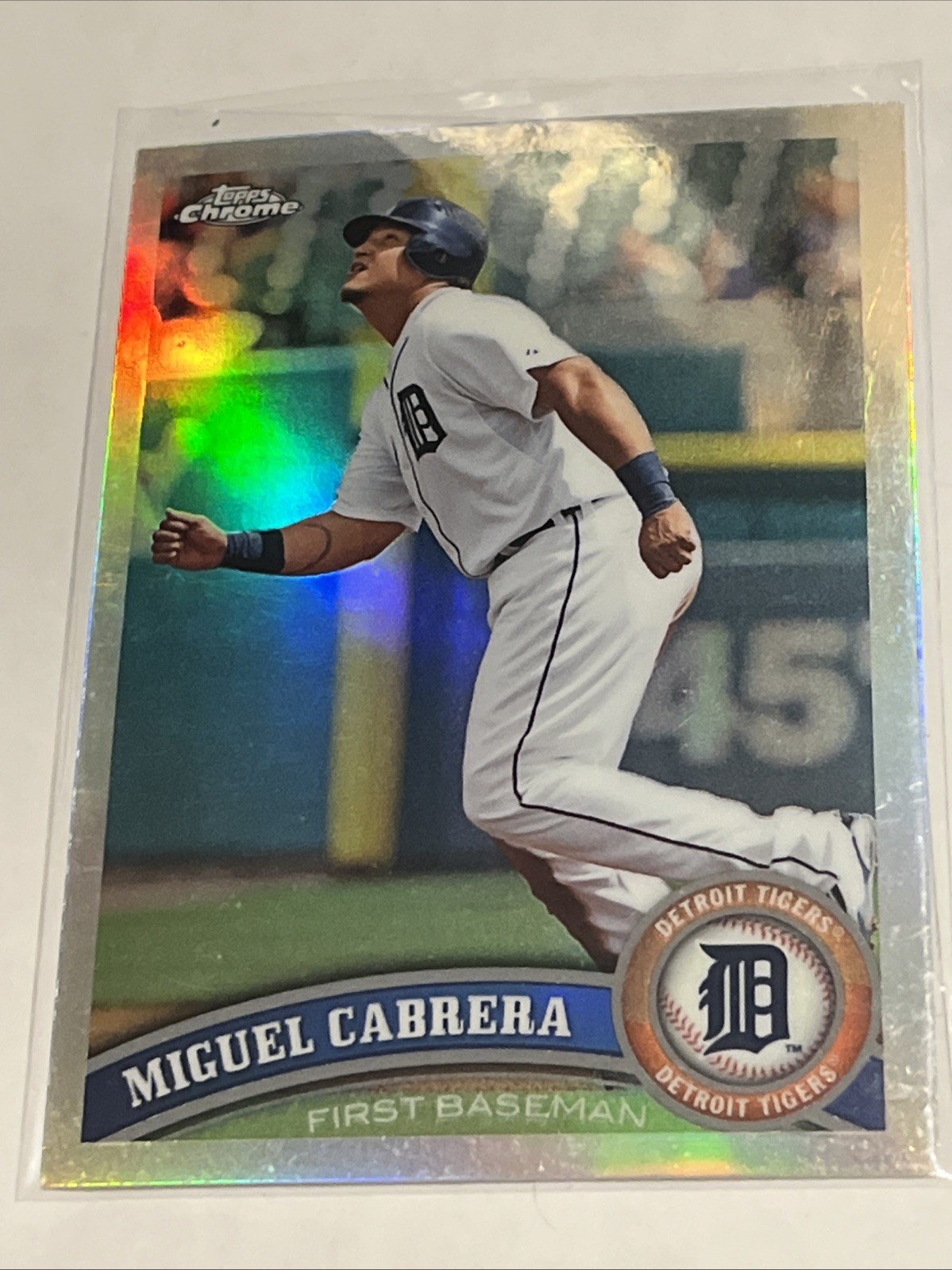 2011 Topps Chrome Refractor Miguel Cabrera #30 2011 Topps Chrome Refractor Miguel Cabrera #30