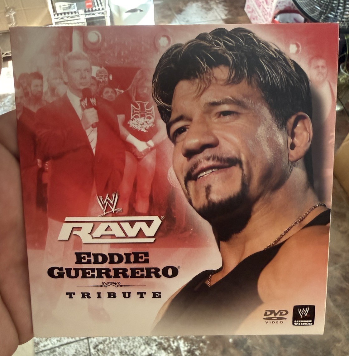 WWE RAW Eddie Guerrero Tribute Show DVD 2005 - VERY RARE WWE RAW Eddie Guerrero Tribute Show DVD 2005 - VERY RARE