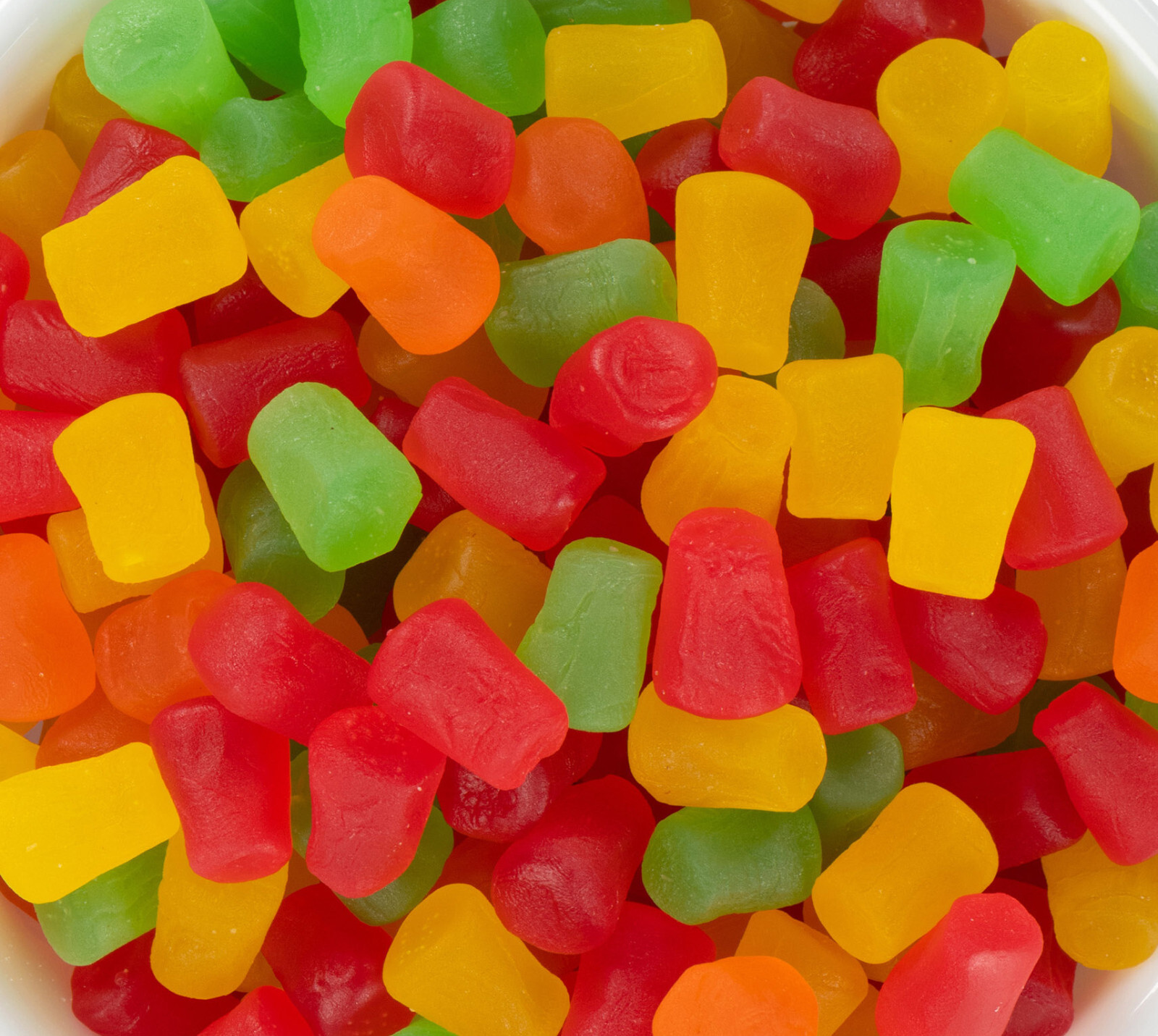 Soft Fruit Tiny Jujubes 8 Pounds Bulk Chewy Gummy Candy Kosher Juju Party Mix