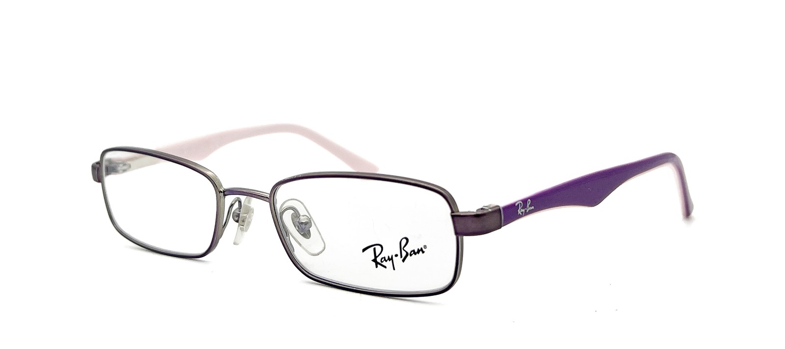 NEW RAY BAN RB 1027 PURPLE AUTHENTIC EYEGLASSES 45-16-125