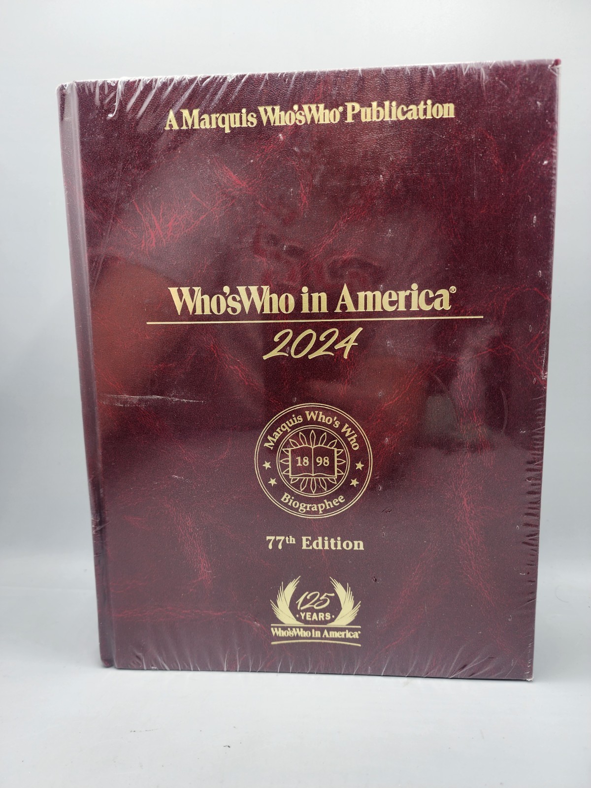 A Marquis Who\'s Who In America 2024 (Book) - 77th Edition Hardcover-Wrapped A Marquis Who\'s Who In America 2024 (Book) - 77th Edition Hardcover-Wrapped