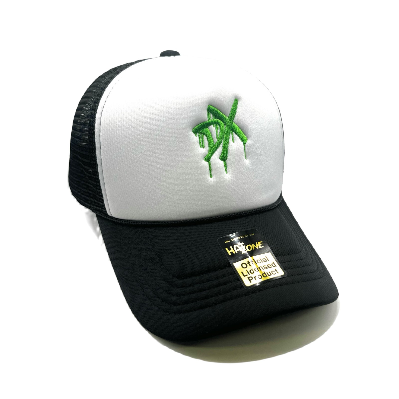 DX D Generation X Mesh Trucker SnapBack (White/Black) DX D Generation X Mesh Trucker SnapBack (White/Black)