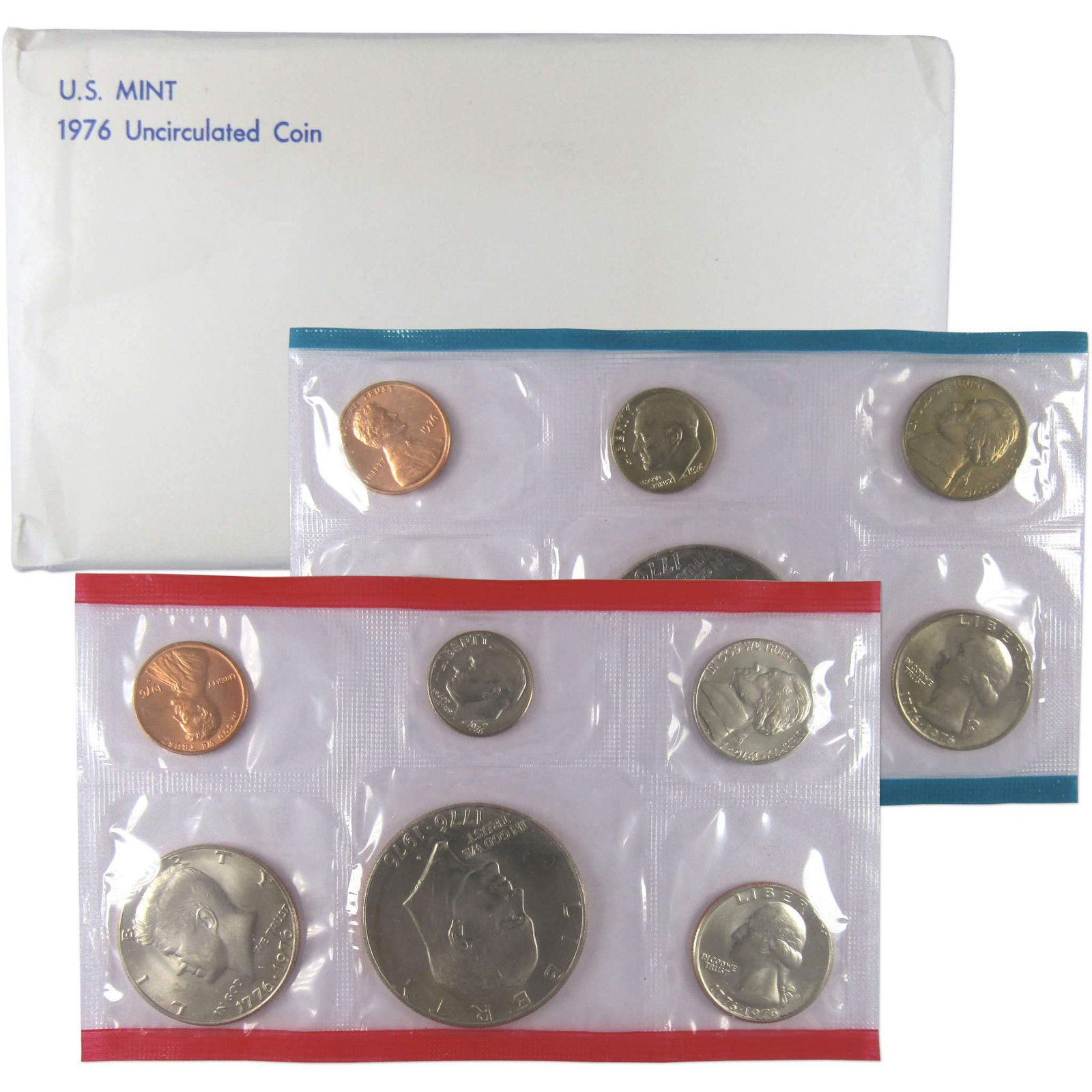 1976 Uncirculated Coin Set U.S Mint Original Government Packaging OGP