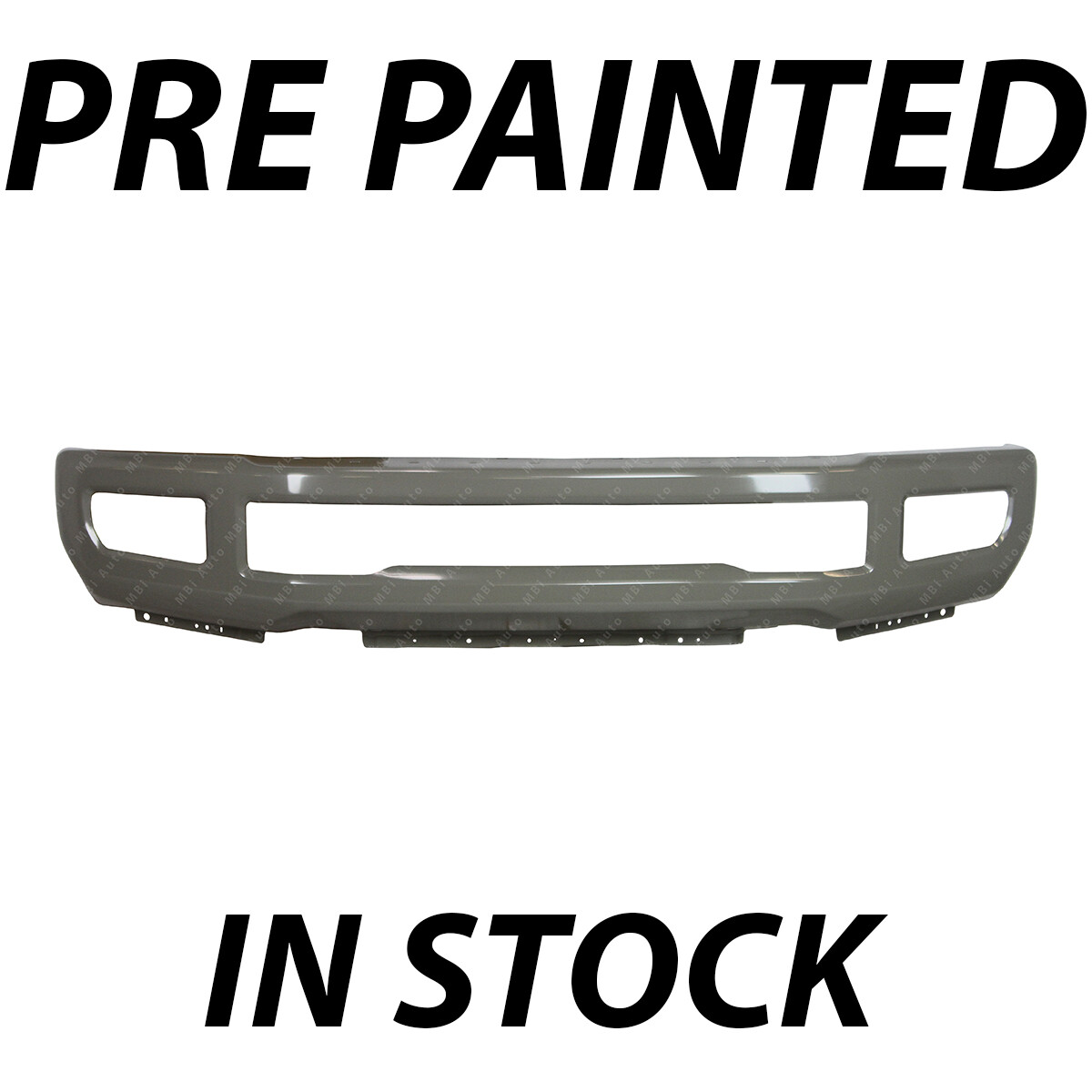 NEW Painted To Match Front Bumper Face Bar for 2017-2019 Ford F-250 F-350 w/ Fog
