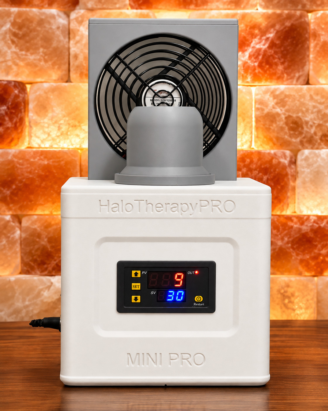 HaloTherapyPRO Mini Halo Generator – Compact Dry Salt Therapy Machine