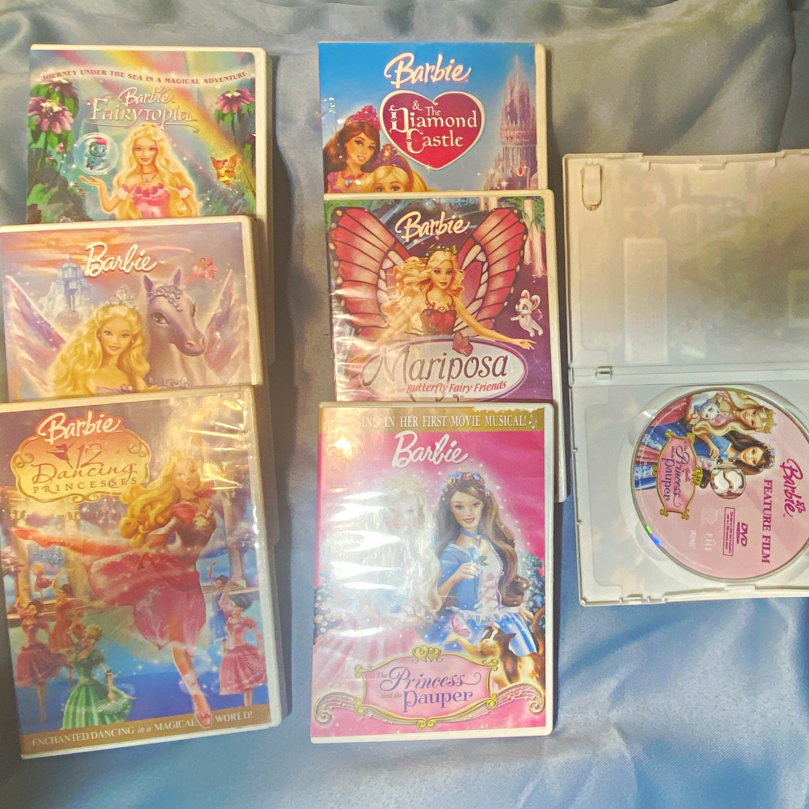 Barbie DVD Lot: SEVEN DVDs Barbie DVD Lot: SEVEN DVDs
