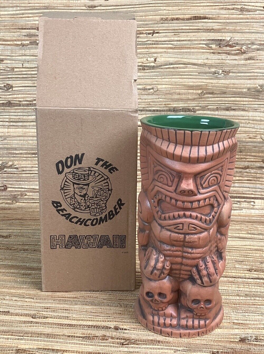 Don The Beachcomber Tiki Mug By Brad Parker 7.75 Don The Beachcomber Tiki Mug By Brad Parker 7.75