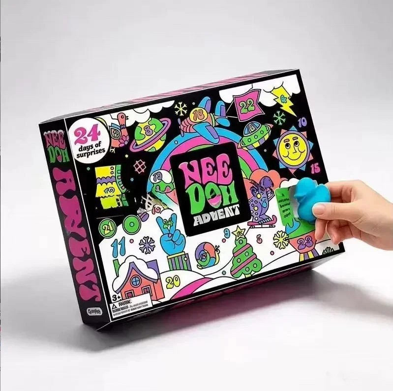 2026 NeeDoh Advent Calendar 24 Days Of Surprise Christmas Countdown BRAND NEW*