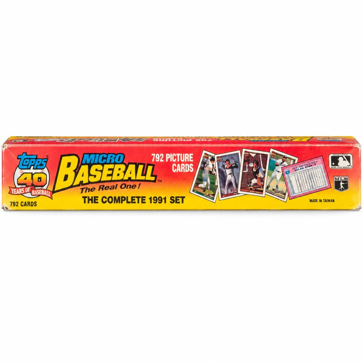 1991 TOPPS BASEBALL PICTURE CARDS COMPLETE SET MICRO (792 cards) New Sealed 1991 TOPPS BASEBALL PICTURE CARDS COMPLETE SET MICRO (792 cards) New Sealed