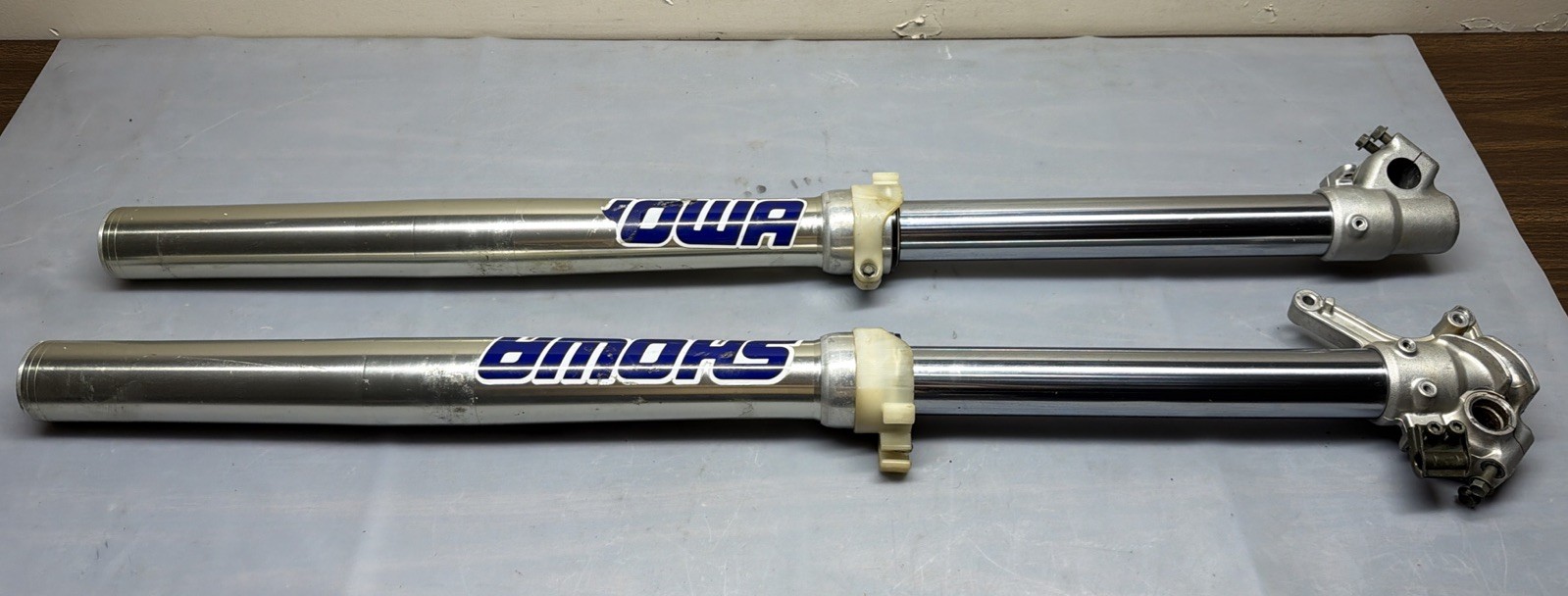 03-06 YAMAHA WR450F OEM KYB FRONT FORKS SUSPENSION DAMPER TUBE SET PAIR LH & RH