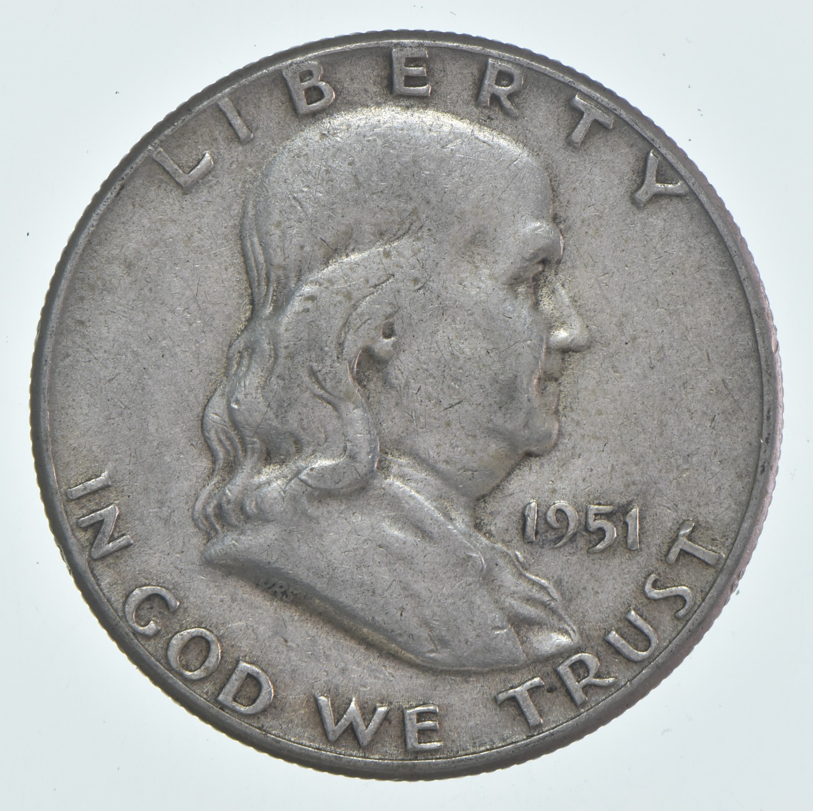 1951 (P) Franklin Half Dollar Circulated 90% Silver (1pc) 1951 (P) Franklin Half Dollar Circulated 90% Silver (1pc)