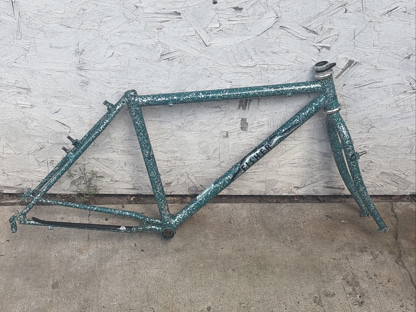 Vintage Gary Fisher HK II Mountain Bike 16” Frame + Fork 20.5” TT Splatter Paint Vintage Gary Fisher HK II Mountain Bike 16” Frame + Fork 20.5” TT Splatter Paint