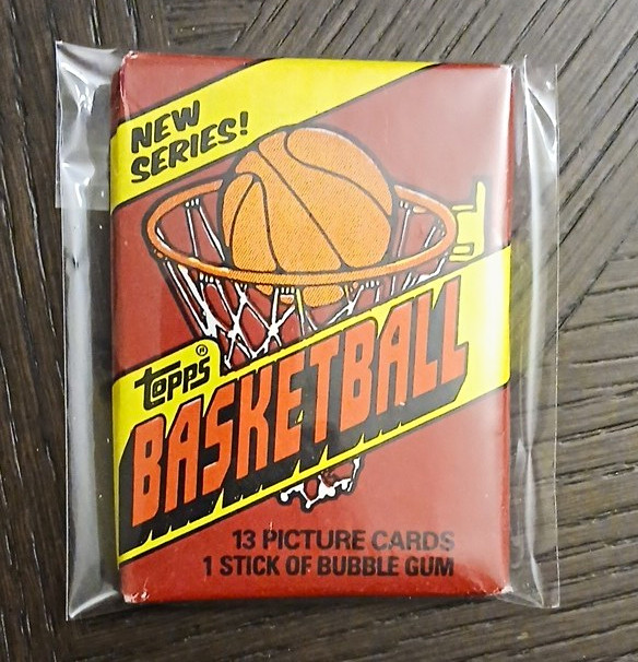 Topps 1981-82 Topps Basketball Sealed Wax Pack (13 Cards) NBA Topps 1981-82 Topps Basketball Sealed Wax Pack (13 Cards) NBA