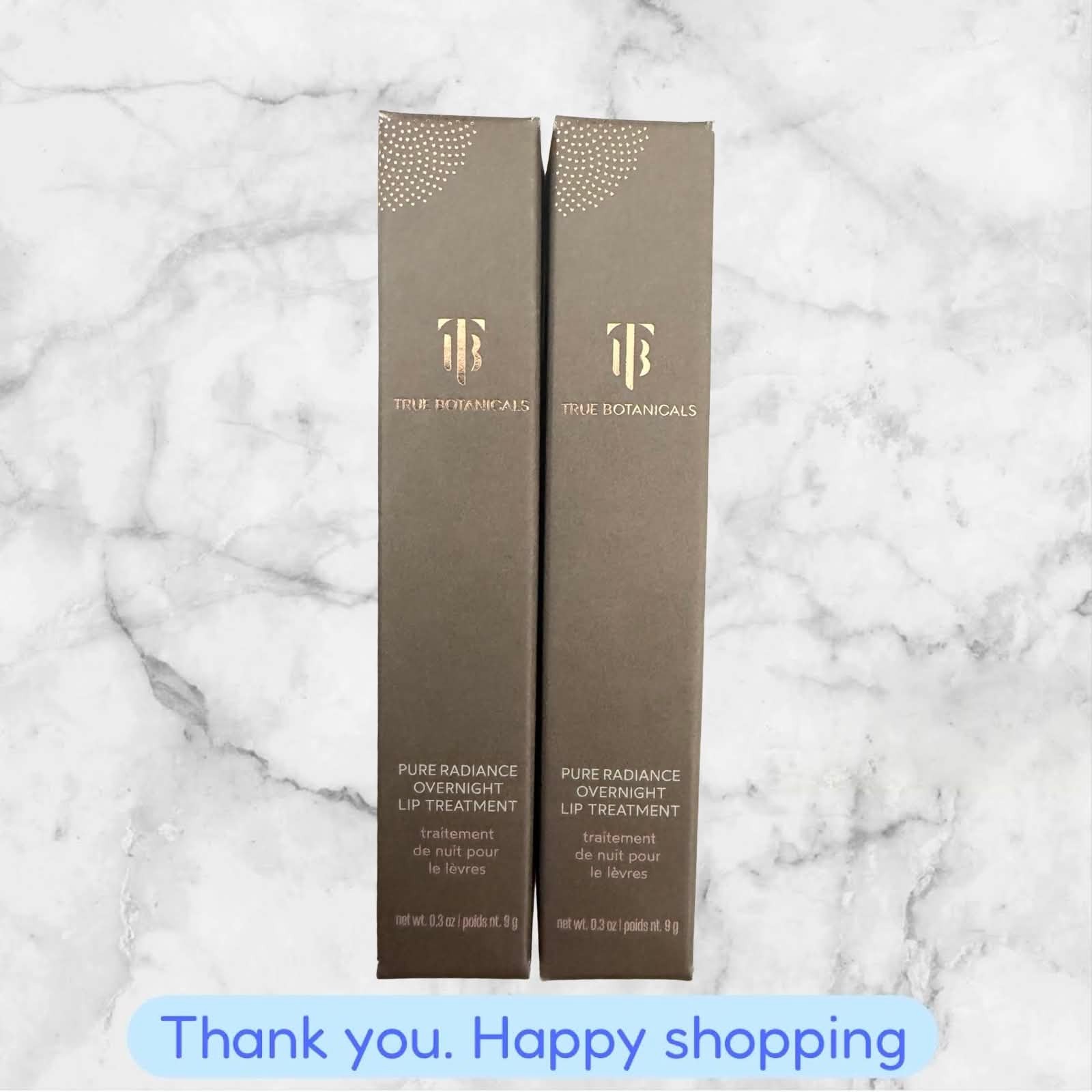 2X TRUE BOTANICALS Pure Radiance Overnight Lip Treatment Hydration 0.3 oz 9g NEW 2X TRUE BOTANICALS Pure Radiance Overnight Lip Treatment Hydration 0.3 oz 9g NEW