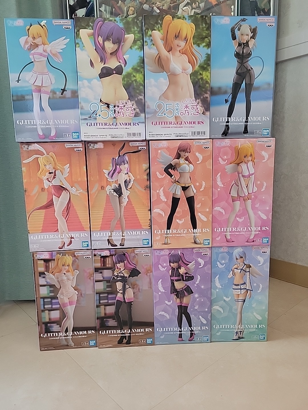 2.5-Dimensional Seduction GLITTER & GLAMOURS Figure Set of 12 2.5-Dimensional Seduction GLITTER & GLAMOURS Figure Set of 12