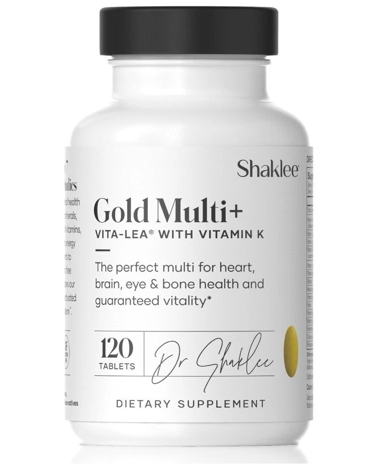 Vita-Lea Gold® with Vitamin K for Adults Over 50 - High-Potency Formula 120 Tabl