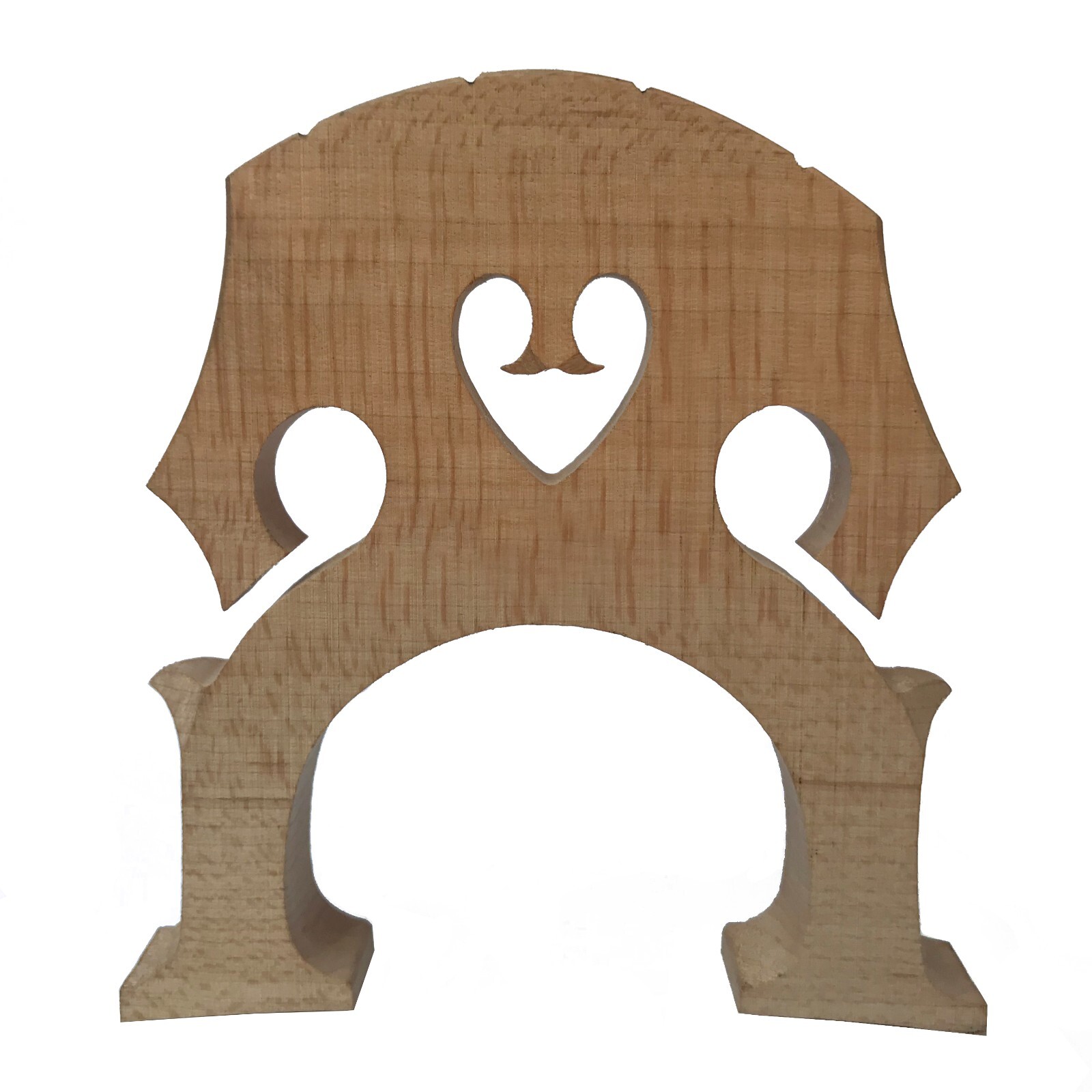 Pre-fitted with a generic cut 1/4 Size Cello Bridge Maple Wood Pre-fitted with a generic cut 1/4 Size Cello Bridge Maple Wood