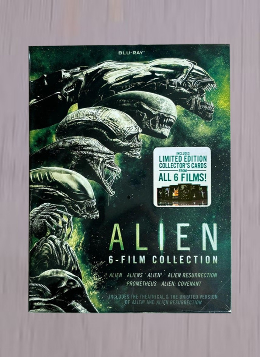 Alien 6-Film Collection Blu-ray Boxset Brand New & Sealed Alien 6-Film Collection Blu-ray Boxset Brand New & Sealed