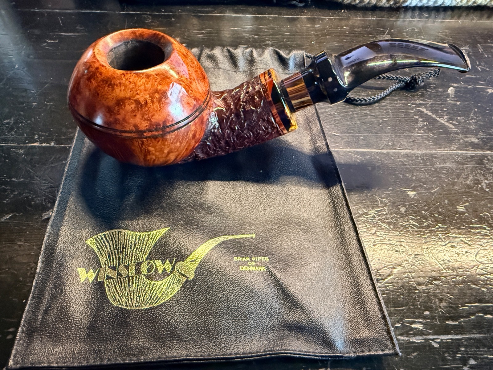 Absolutely gorgeous LARGE Poul Winslow grade E estate pipe Absolutely gorgeous LARGE Poul Winslow grade E estate pipe
