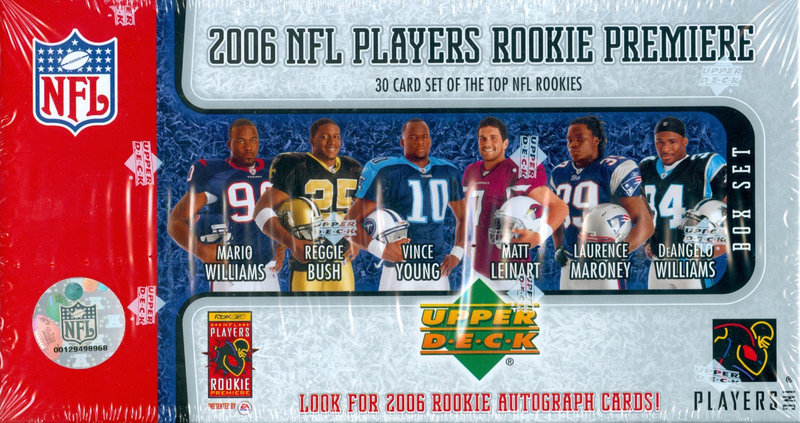 2006 Upper Deck NFL Players Rookie Premiere 30 Card Factory Sealed Set Auto? 2006 Upper Deck NFL Players Rookie Premiere 30 Card Factory Sealed Set Auto?