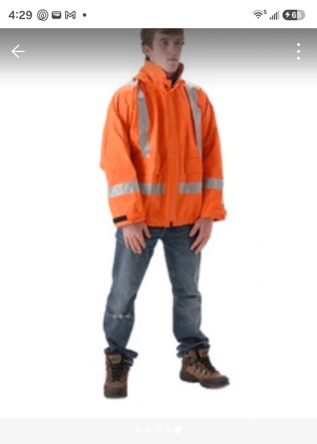 NASCO INDUSTRIAL RAINWEAR  MEN Small NFPA FR FLAME RETARDANT SET JACKET+PANTS