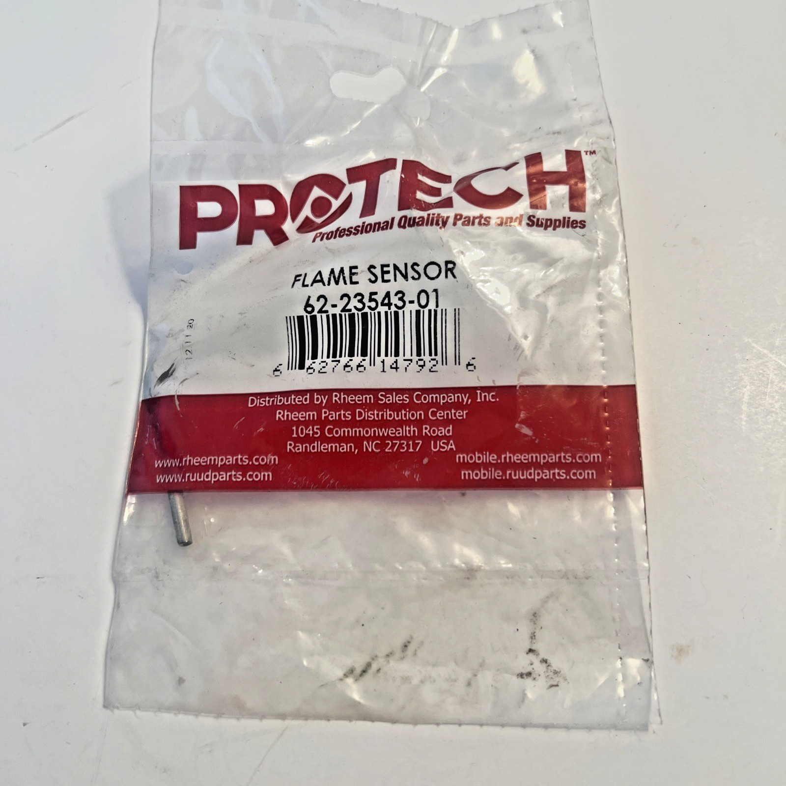 PROTECH 62-23543-01 Flame Sensor NOS PROTECH 62-23543-01 Flame Sensor NOS