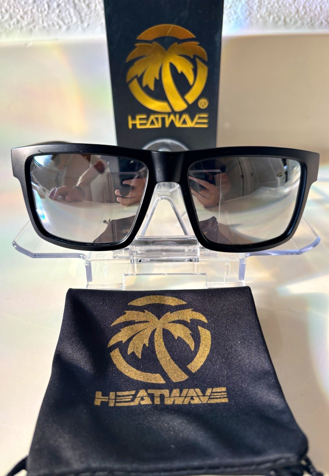 Heat Wave Visual Vise Z87 Polycarbonate lens UV Protection Coating Sunglasses
