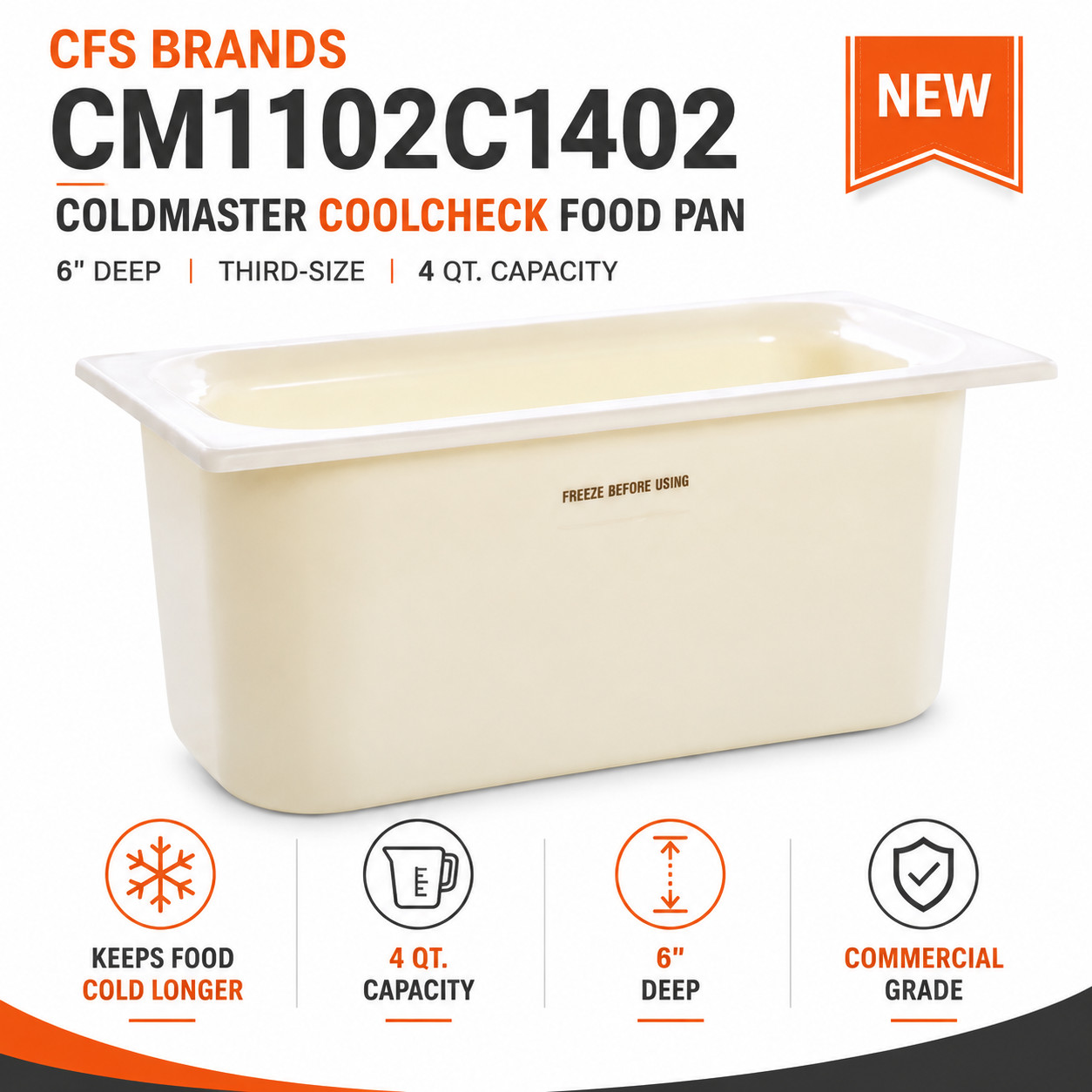 CFS Brands CM1102C1402 Coldmaster Coolcheck 6\