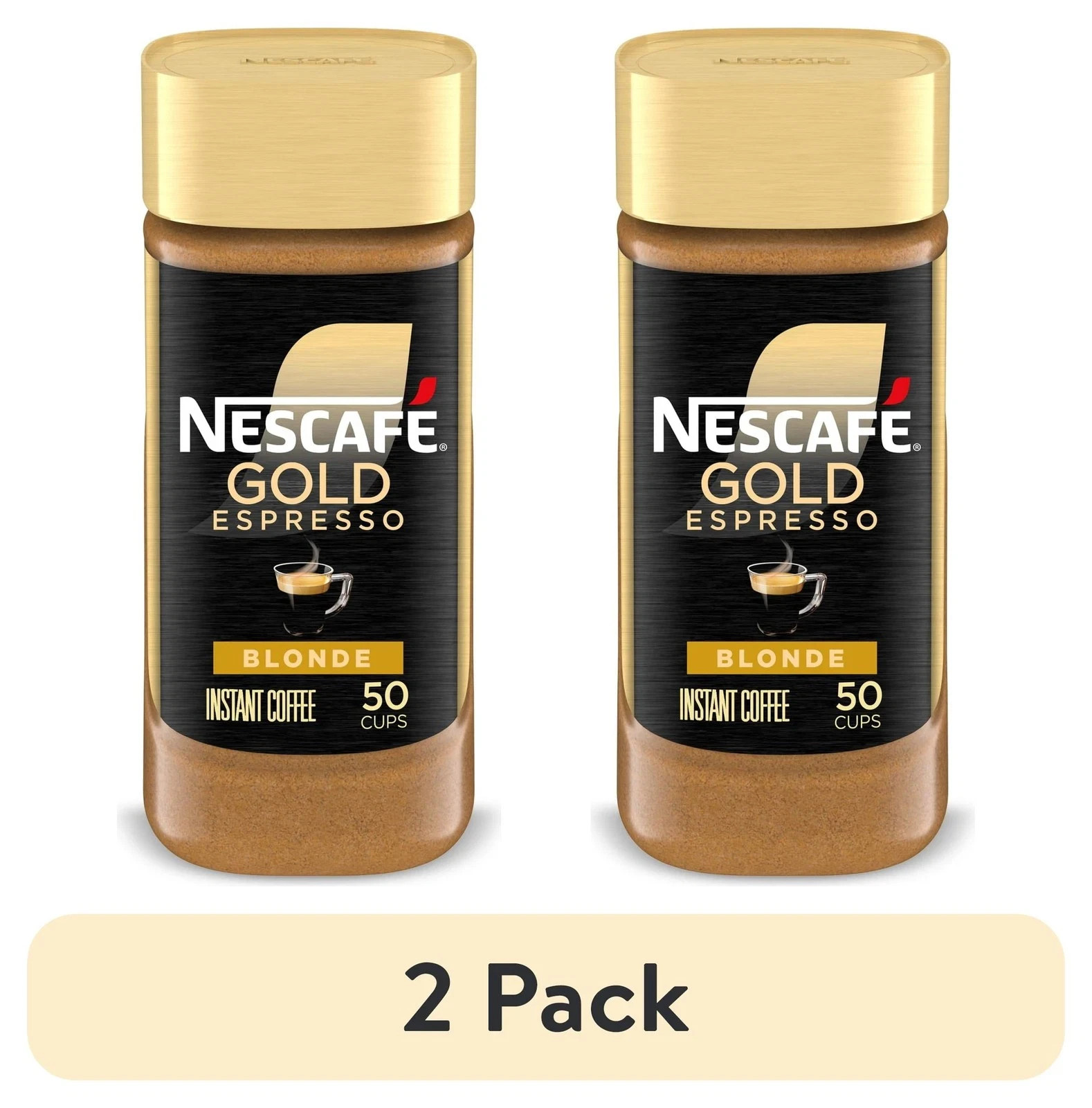 Nescafé Gold Espresso Blonde, Instant Coffee, 3.5 oz ( 2 Pack )  